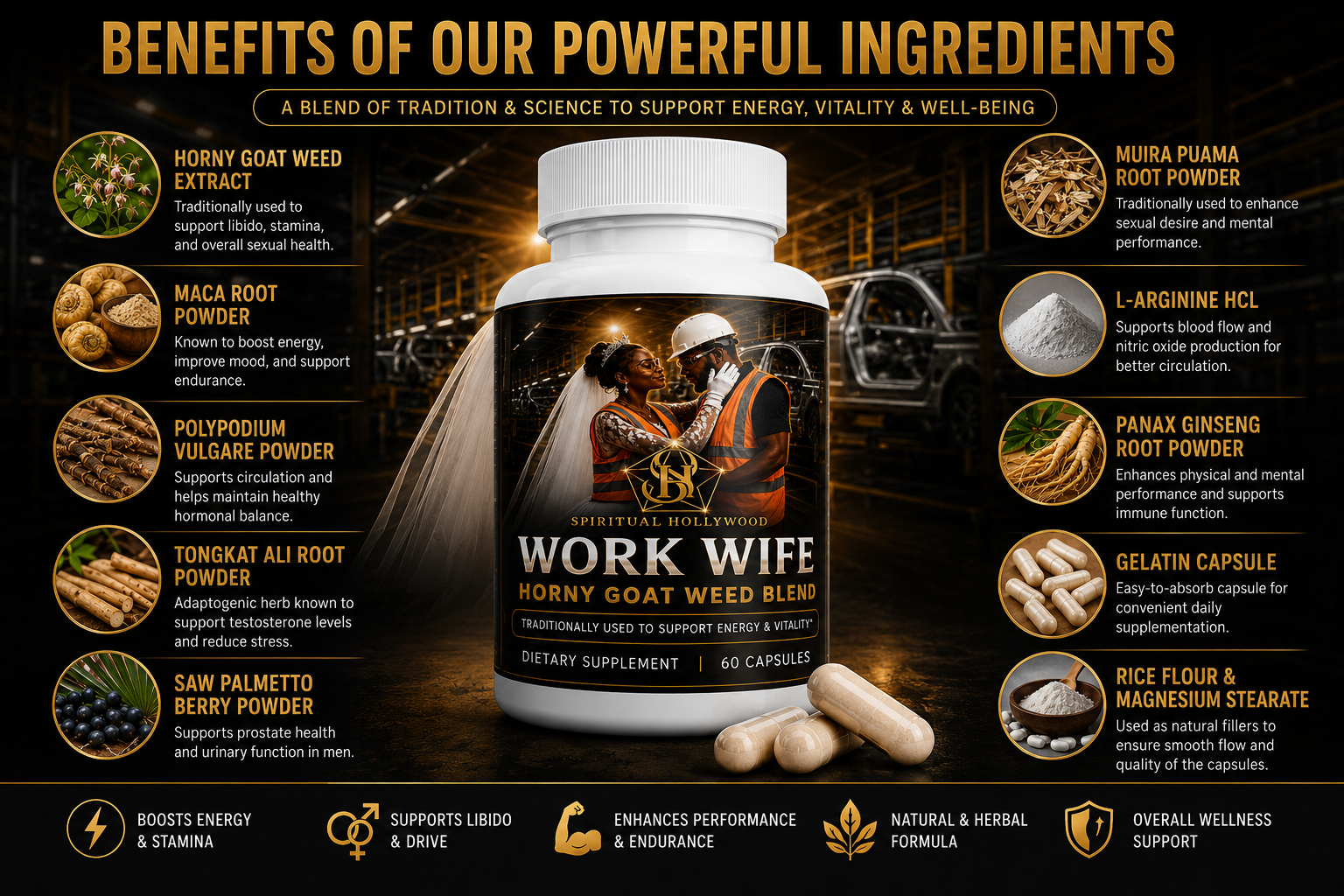Work Wife Horny Goat Weed Blend #Trending