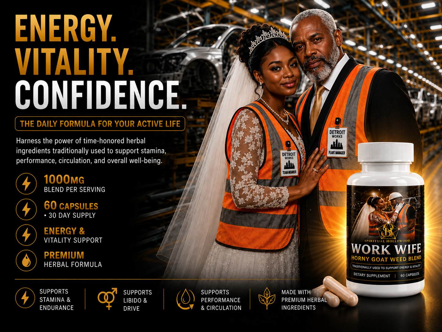 Work Wife Horny Goat Weed Blend #Trending